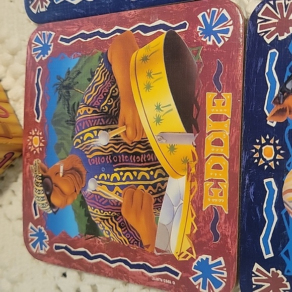 Camel's Joe's Beach Club Coaster Set of 4 in original box. Marlboro Cookbook - Picture 6 of 6